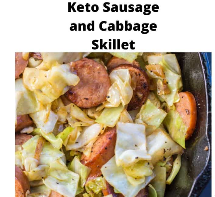 Keto Sausage And Cabbage Skillet