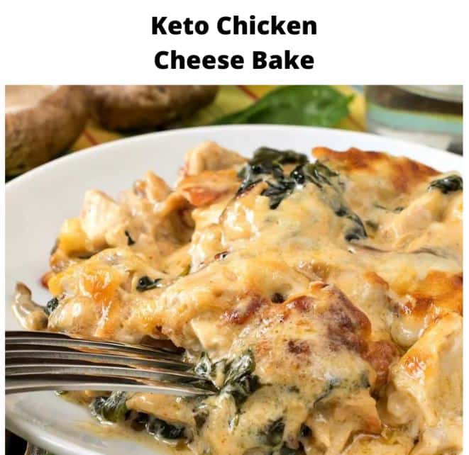 Keto Chiken Cheese Bake