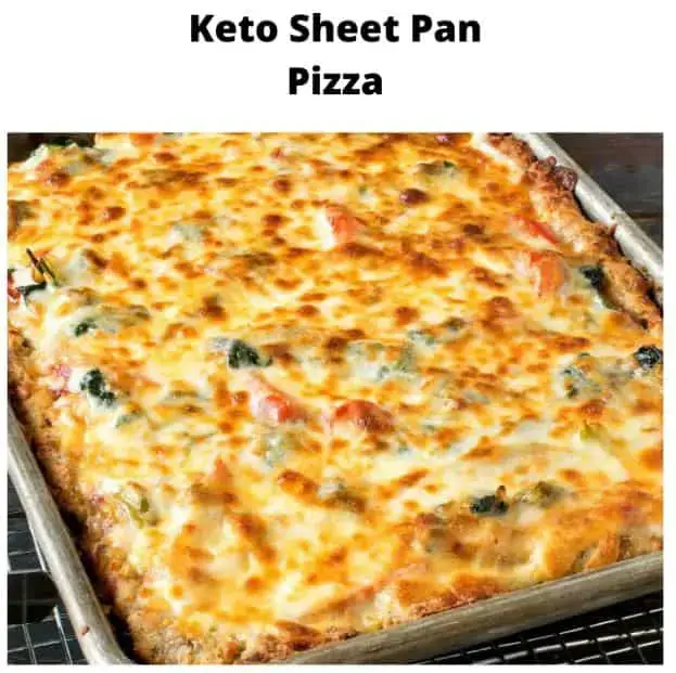 Keto Sheet Pan Pizza