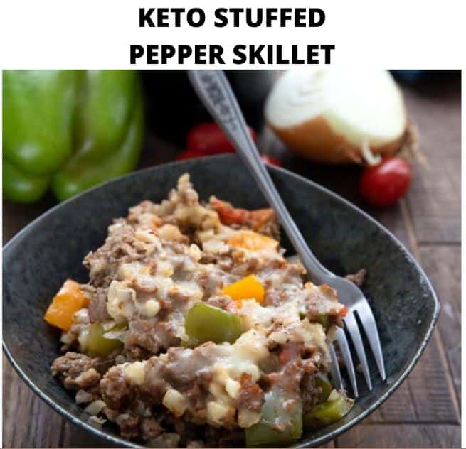 Keto Stuffed Pepper Skillet