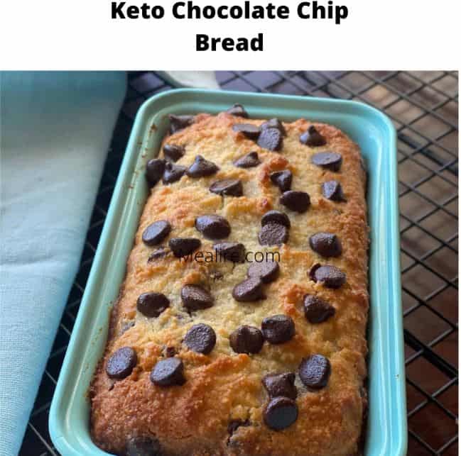 Keto Chocolate Chip Bread