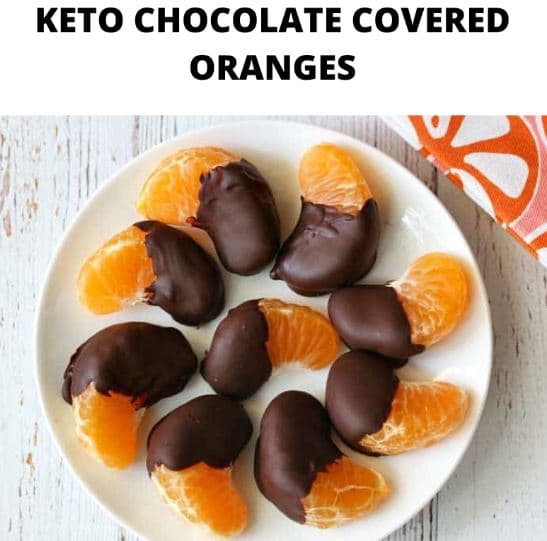 Keto Chocolate Covered Orange