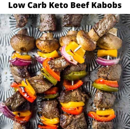 Low Carb Keto Beef Kabobs