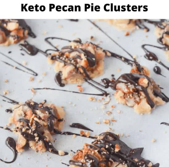 Keto Pecan Pie Clusters