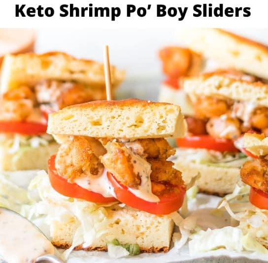 Keto Shrimp Po'Boy Sliders