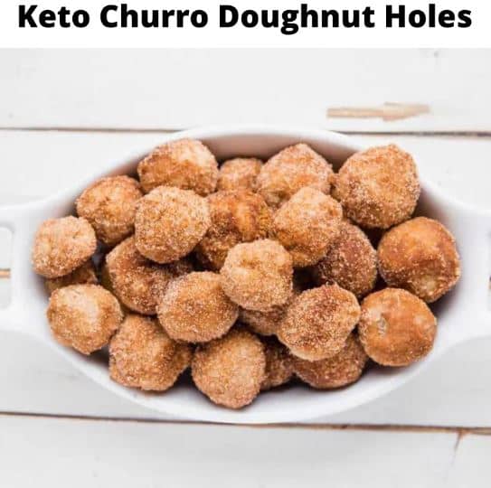 Keto Churro Donut Holes
