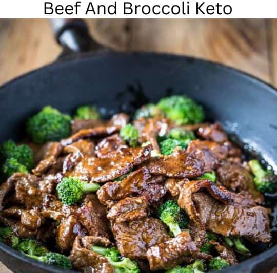 Beef And Broccoli Keto