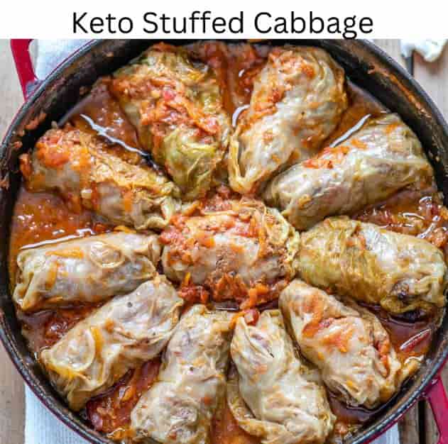 Keto Stuffed Cabbage