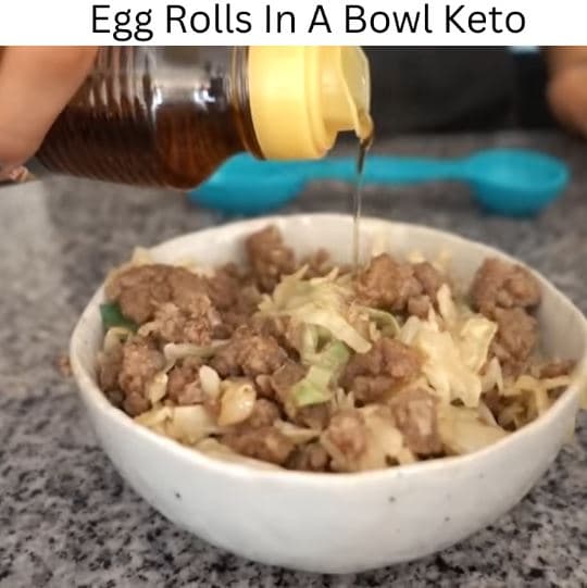 Egg Rolls In A Bowl Keto