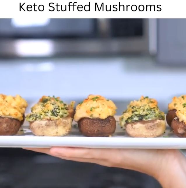 Keto Stuffed Mushrooms