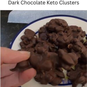 Dark Chocolate Keto Clusters