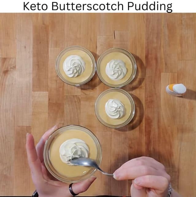 Keto Butterscotch Pudding
