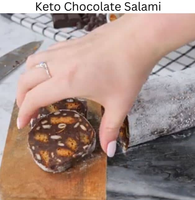 Keto Chocolate Salami