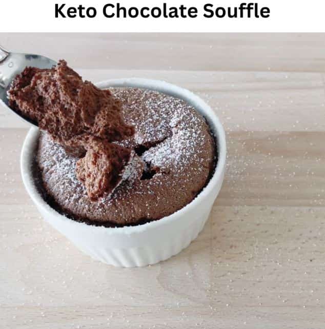 Keto Chocolate Souffle