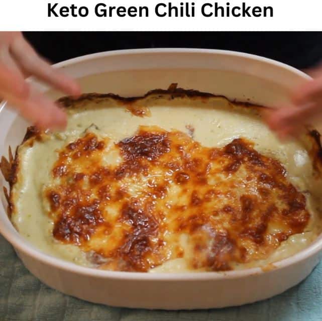 Keto Green Chilli Chicken