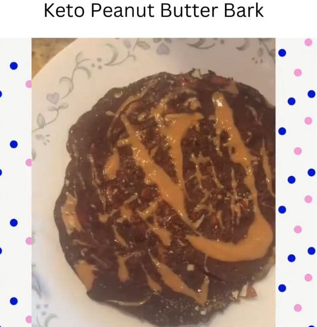 Keto Peanut Butter Bark