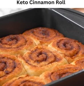 Keto Cinnamon Roll - EASY KETO RECIPES