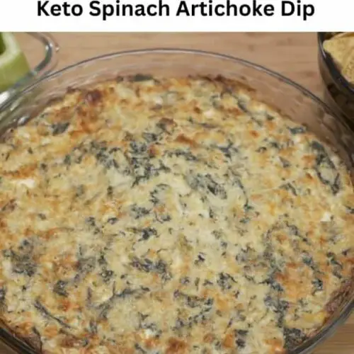 Keto Spinach Artichoke Dip