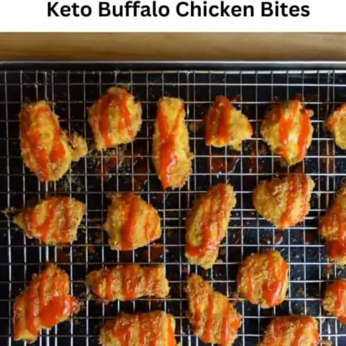 Keto Buffalo Chicken Bites