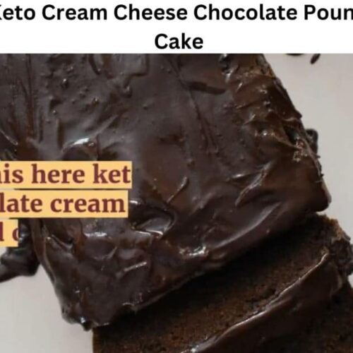 Keto Cream Cheese Chocolate Pound Cake