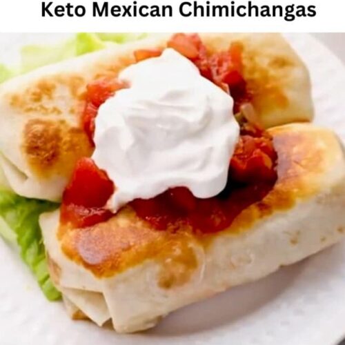 Keto Mexican Chimichangas