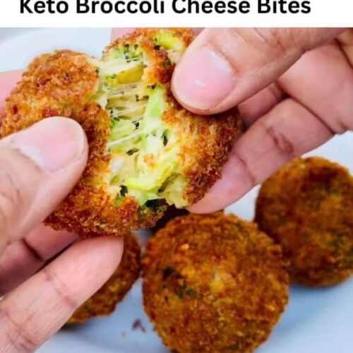 Keto Broccoli CHeese Bites