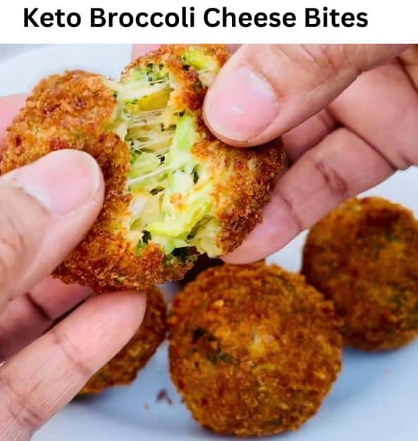Keto Broccoli CHeese Bites