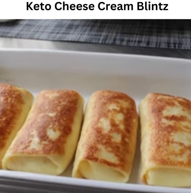 Keto Cheese Cream Blintz