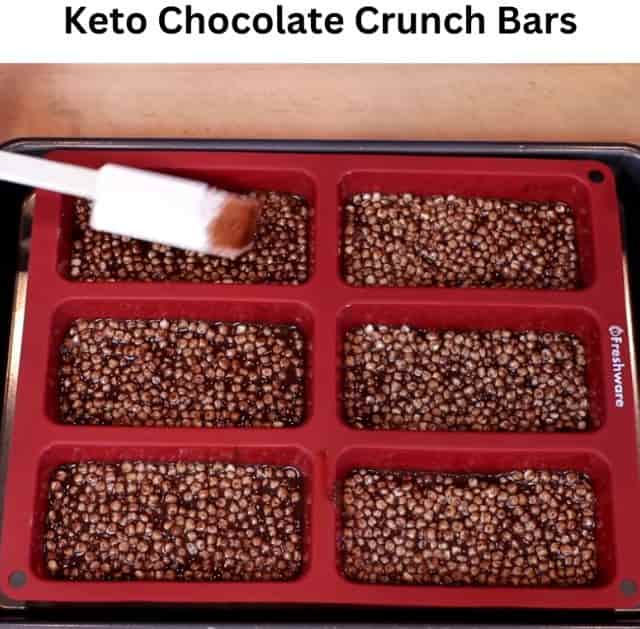 Keto Chocolate Crunch Bars
