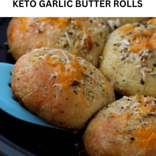 Keto Garlic Butter Rolls