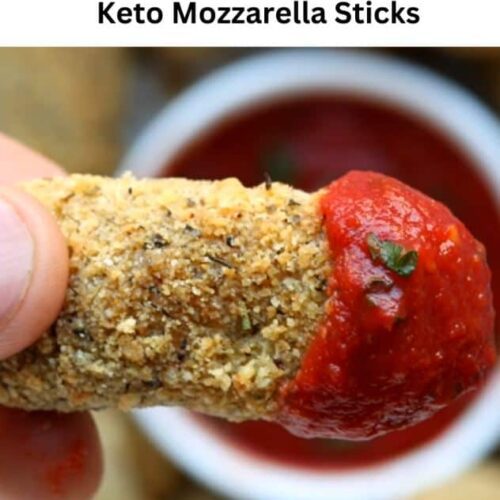 Keto Mozzarella Sticks