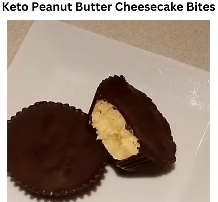 Keto Peanut Butter Cheesecake Bites