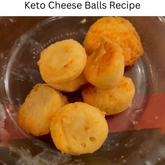 Keto Cheese Balls Recipe