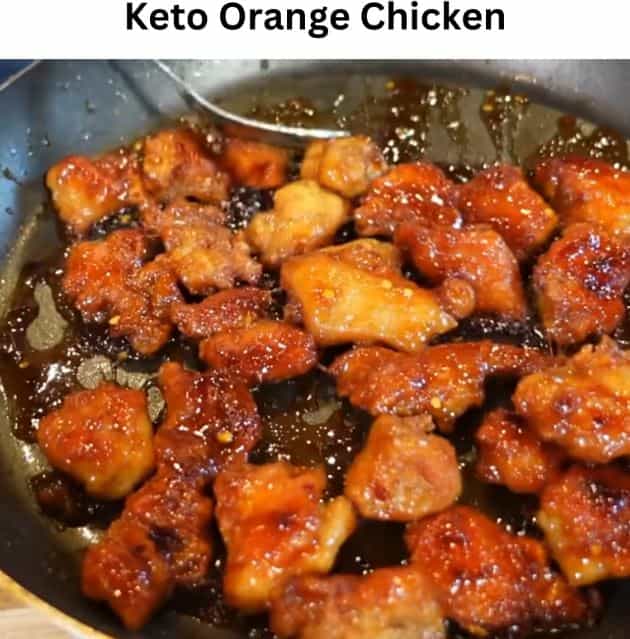 Keto Orange Chicken