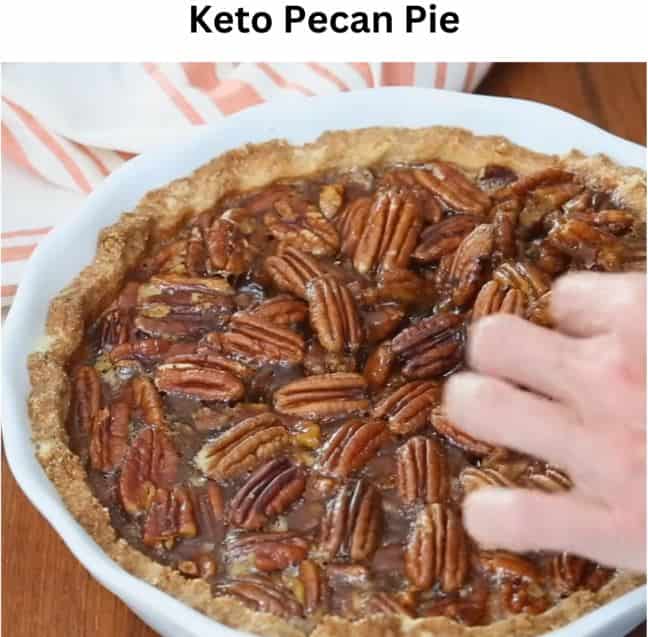 Keto Pecan Pie