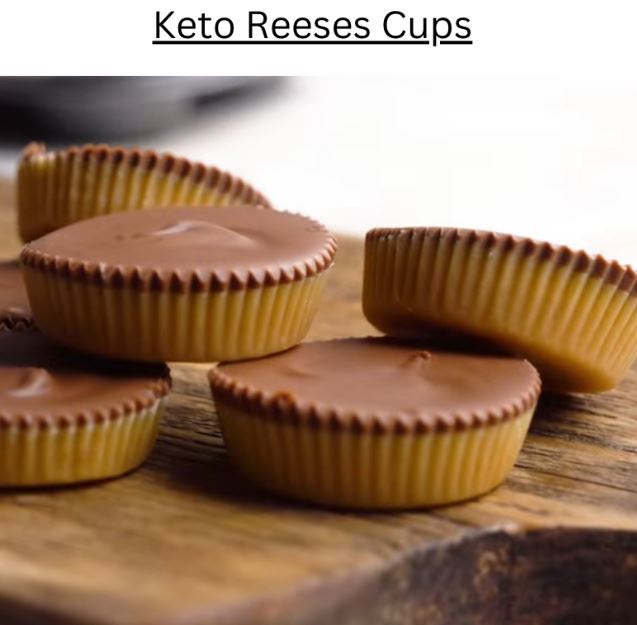 Keto Reeses Cups