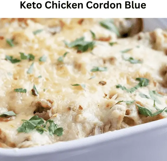 Keto Chicken Cordon Blue