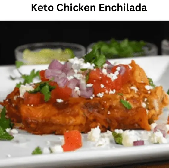 Keto Chicken Enchilada