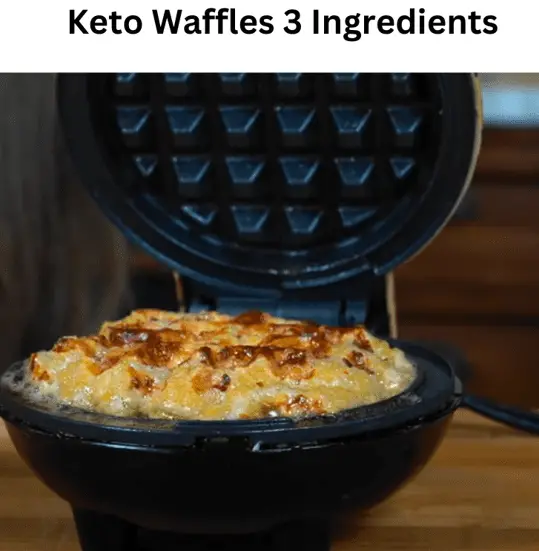 Keto Waffles 3 Ingredients