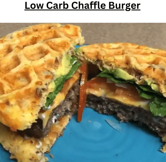 Low Carb Chaffle Burger