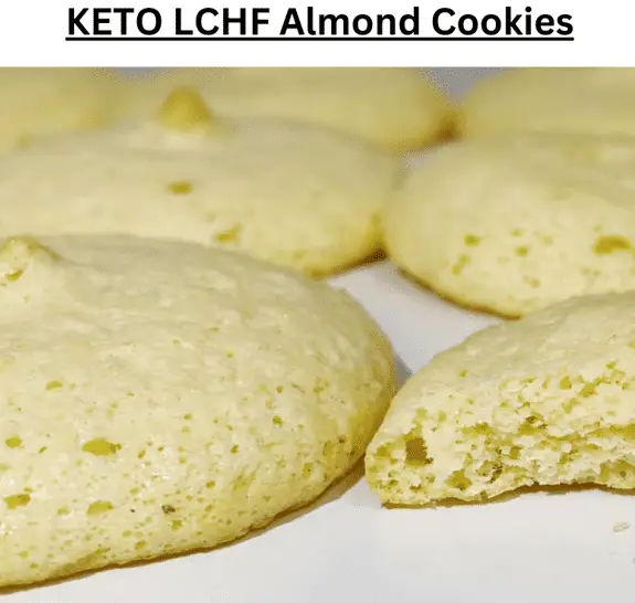 Keto LCHF Almond Cookies