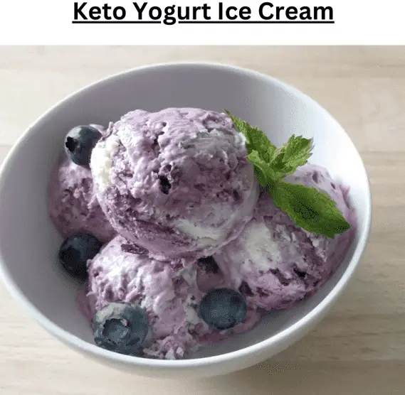 Keto Yogurt Ice Cream