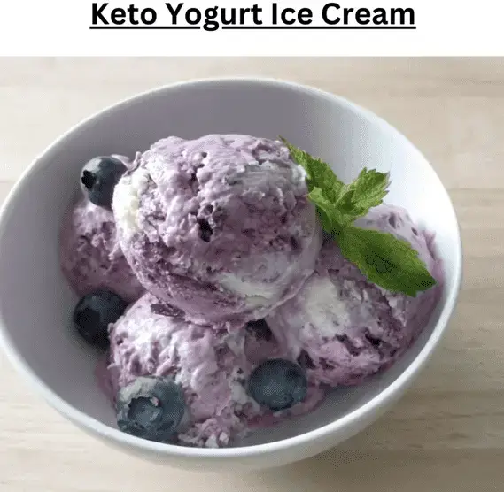 Keto Yogurt Ice Cream