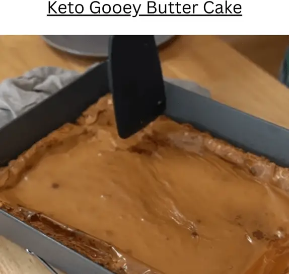 Keto Gooey Butter Cake