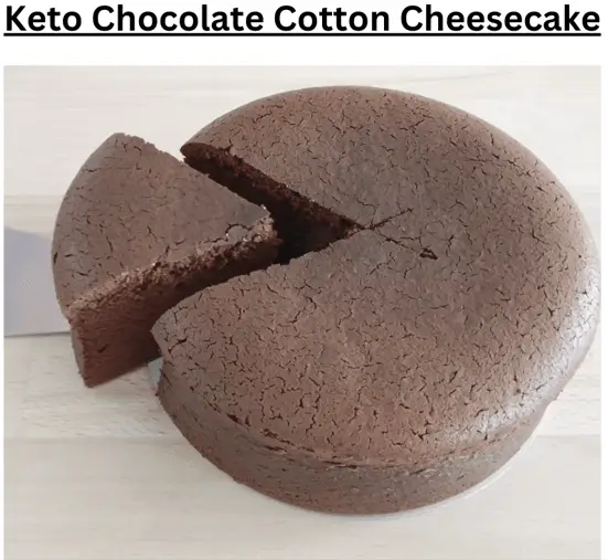 Keto Chocolate Cotton Cheesecake