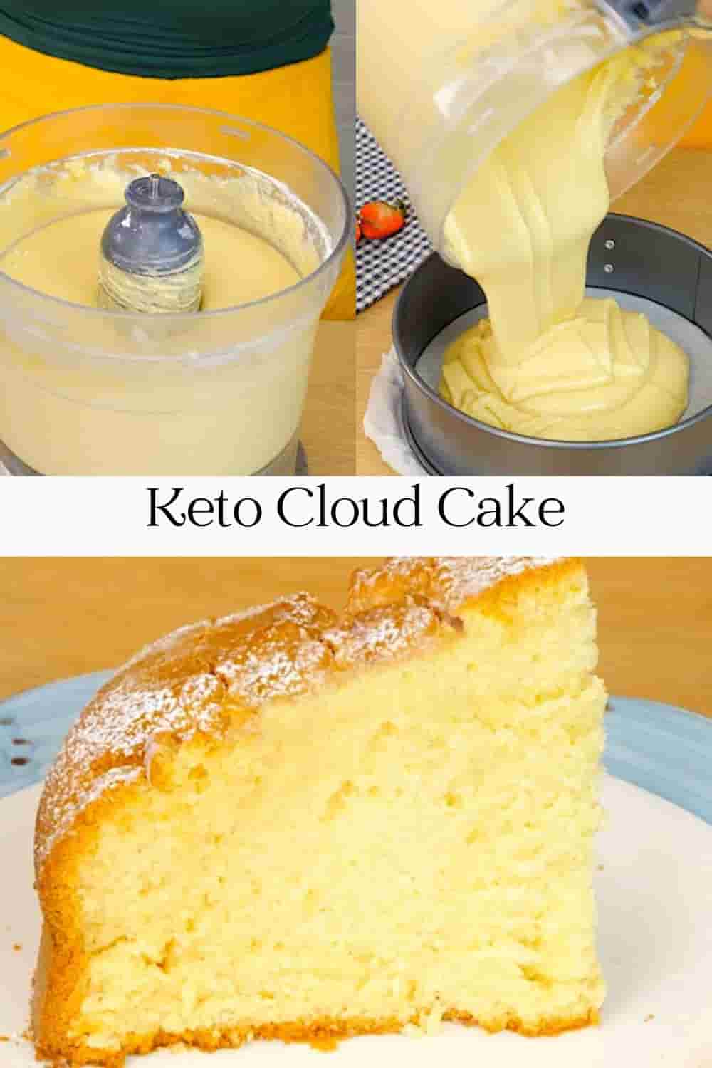 Keto Cloud Cake