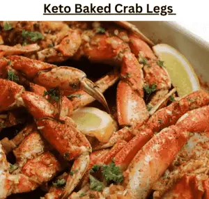 Keto Baked Crab Legs