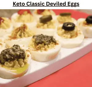 Keto Classic Deviled Eggs