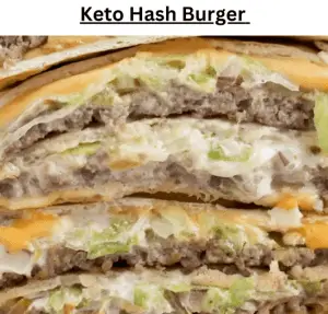 Keto Hash Burger
