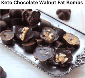 Keto Chocolate Walnut Fat Bombs